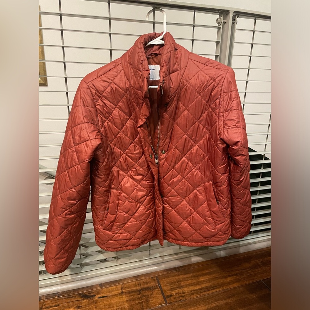 Old navy quilted warm fall jacket